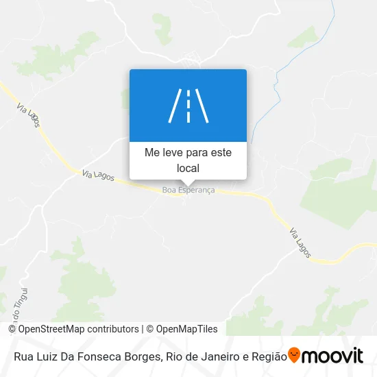 Rua Luiz Da Fonseca Borges mapa