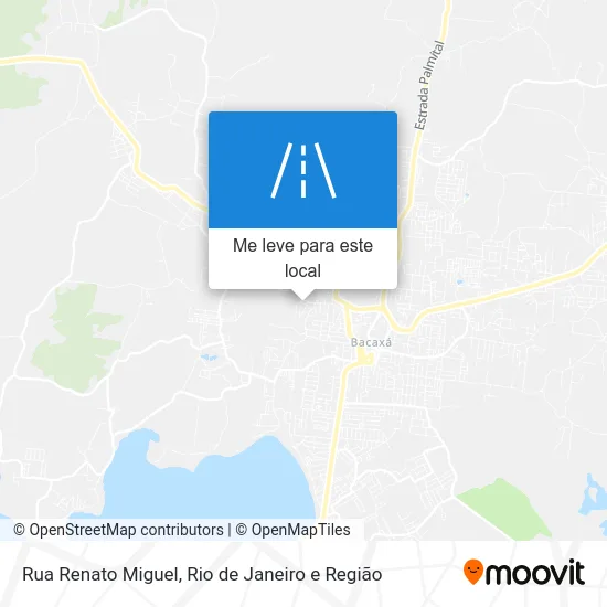 Rua Renato Miguel mapa
