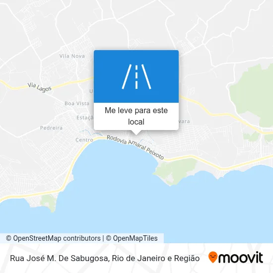 Rua José M. De Sabugosa mapa