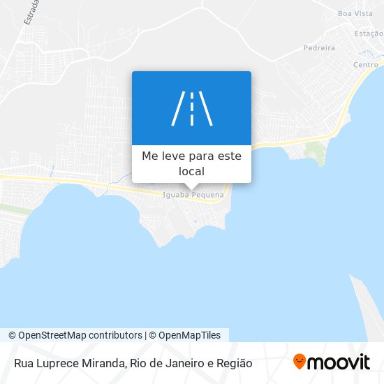 Rua Luprece Miranda mapa