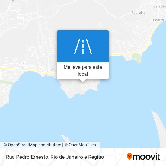 Rua Pedro Ernesto mapa