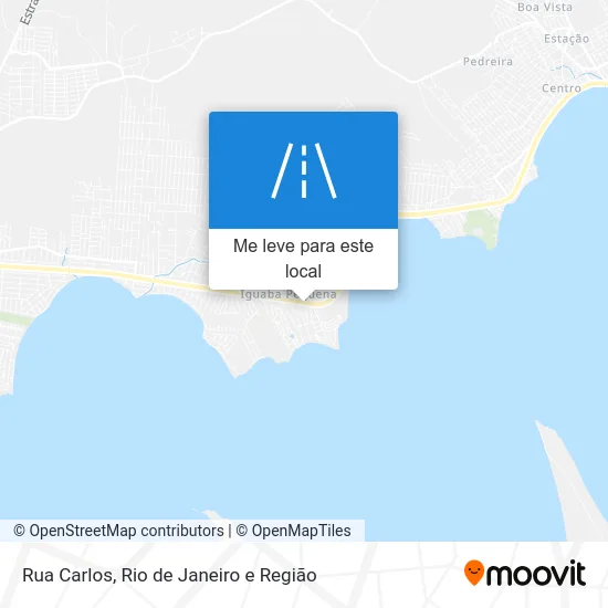 Rua Carlos mapa