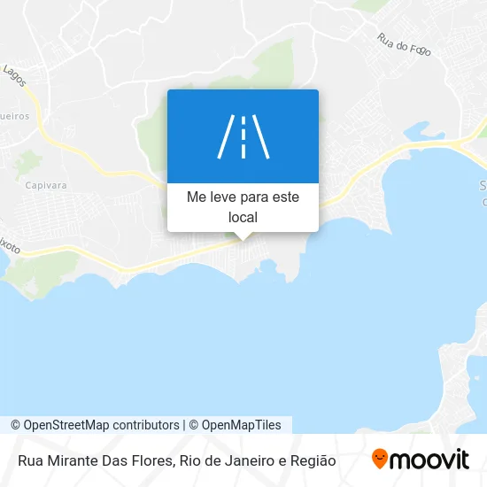 Rua Mirante Das Flores mapa