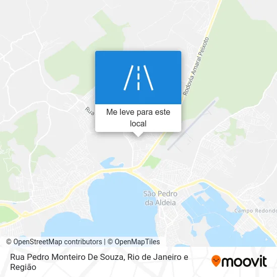Rua Pedro Monteiro De Souza mapa