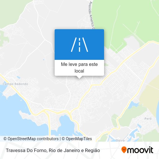 Travessa Do Forno mapa