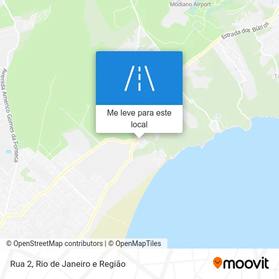Rua 2 mapa