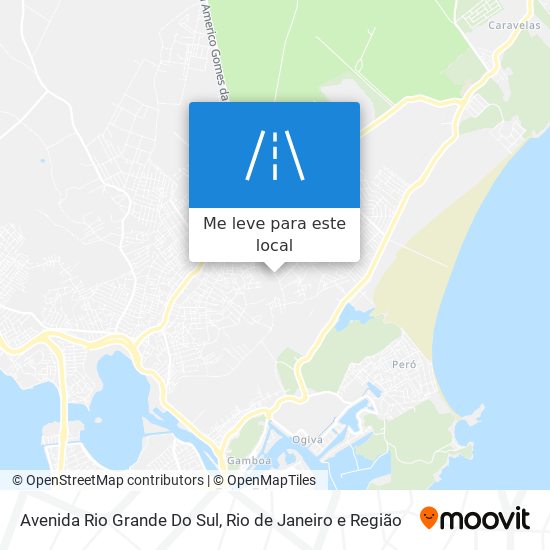Avenida Rio Grande Do Sul mapa