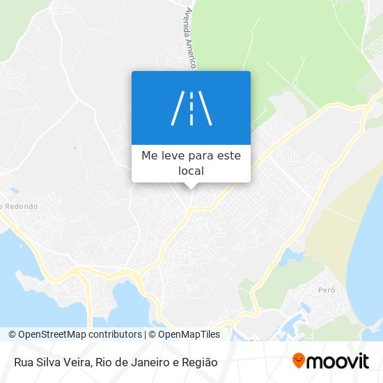 Rua Silva Veira mapa