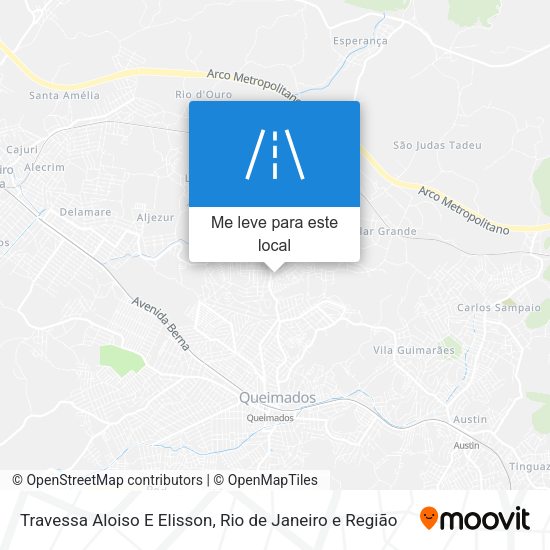 Travessa Aloiso E Elisson mapa