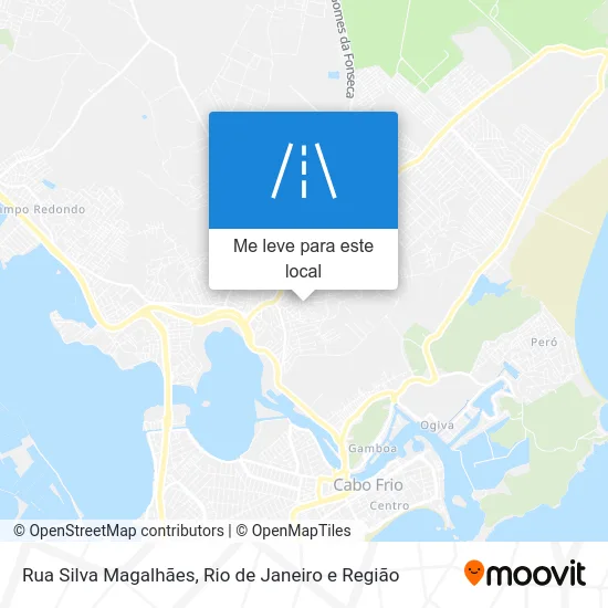 Rua Silva Magalhães mapa