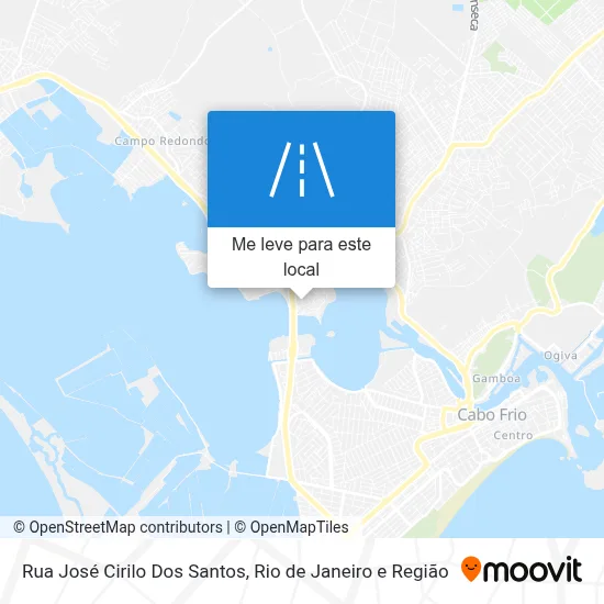 Rua José Cirilo Dos Santos mapa