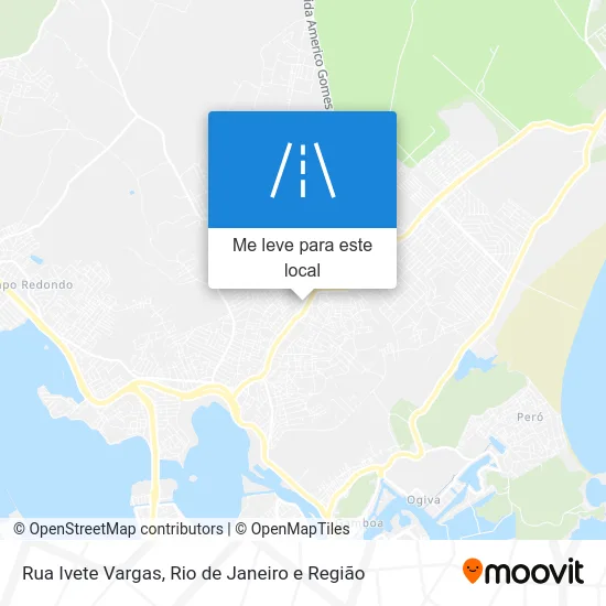Rua Ivete Vargas mapa