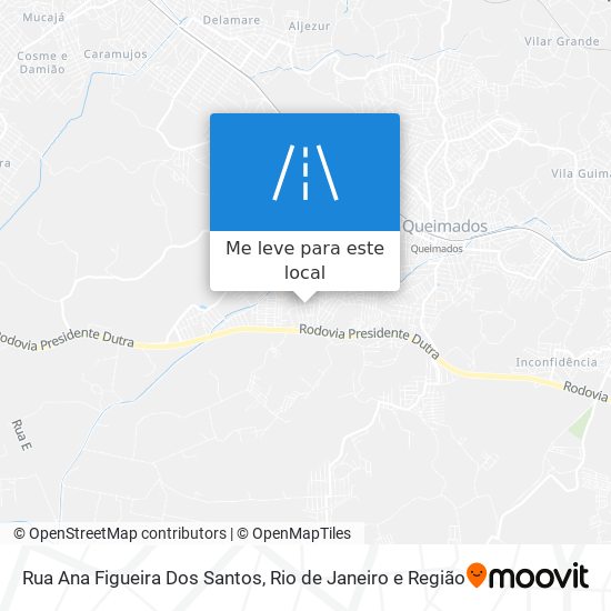 Rua Ana Figueira Dos Santos mapa