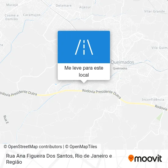Rua Ana Figueira Dos Santos mapa