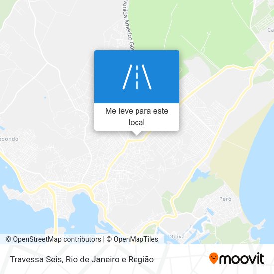 Travessa Seis mapa