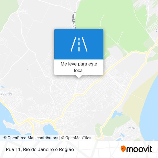Rua 11 mapa