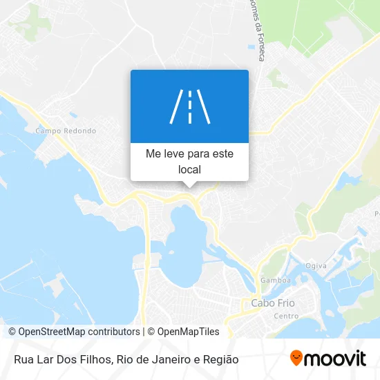 Rua Lar Dos Filhos mapa