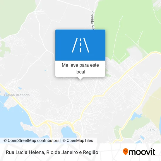Rua Lucia Helena mapa