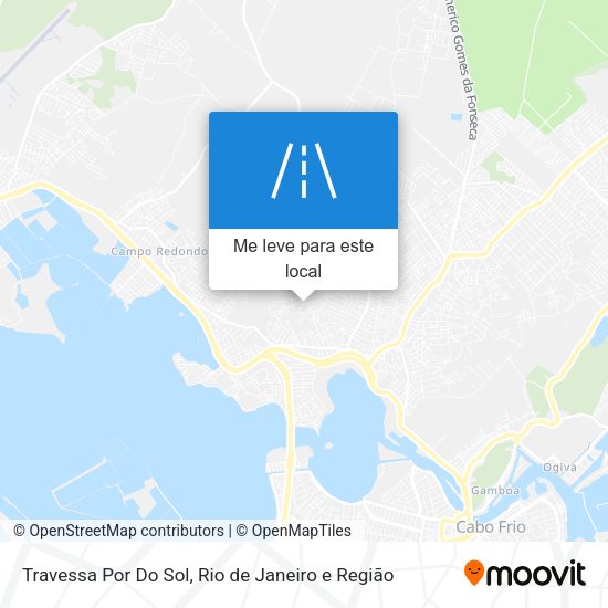 Travessa Por Do Sol mapa