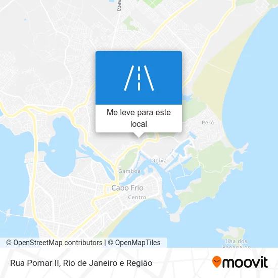 Rua Pomar II mapa