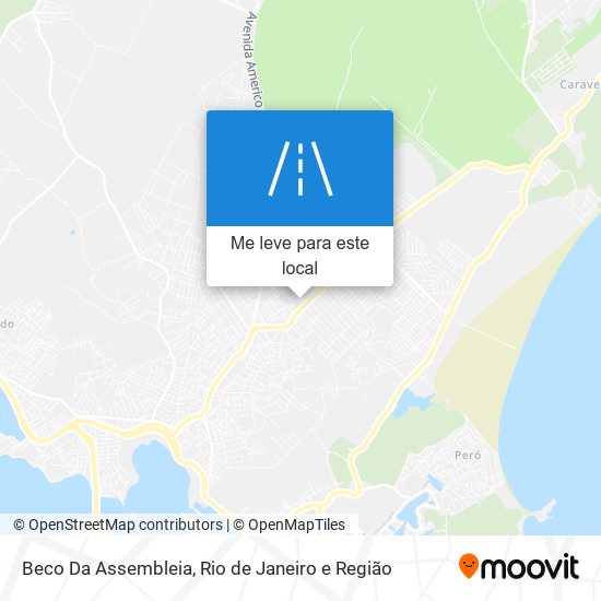 Beco Da Assembleia mapa