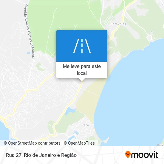 Rua 27 mapa