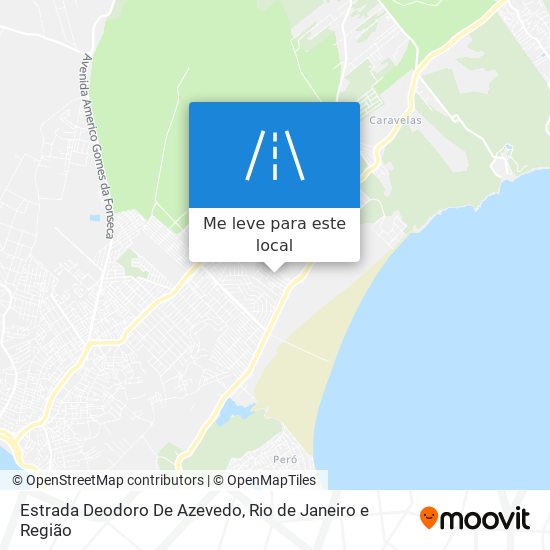 Estrada Deodoro De Azevedo mapa