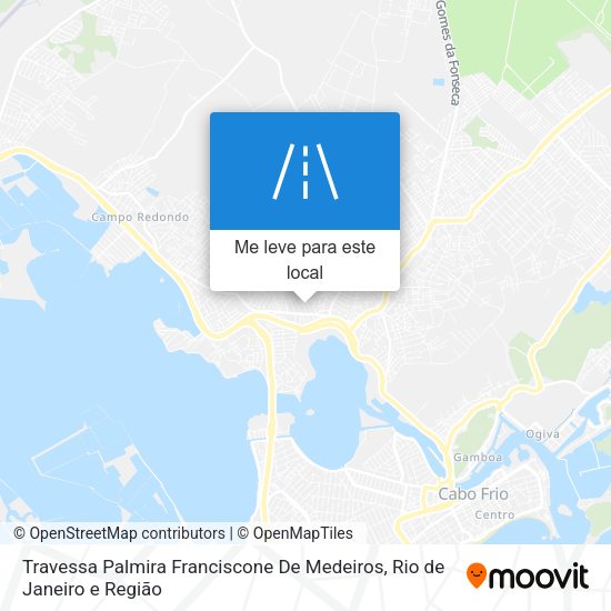Travessa Palmira Franciscone De Medeiros mapa