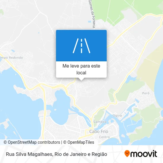 Rua Silva Magalhaes mapa
