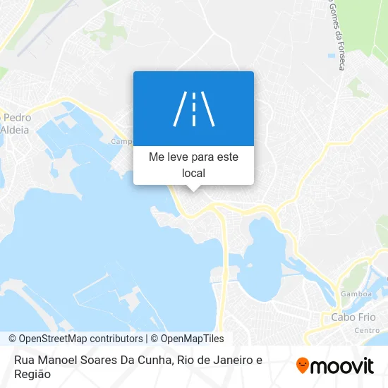 Rua Manoel Soares Da Cunha mapa
