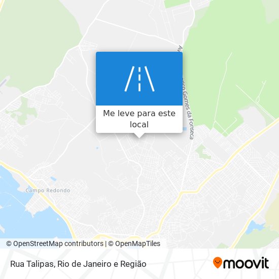 Rua Talipas mapa