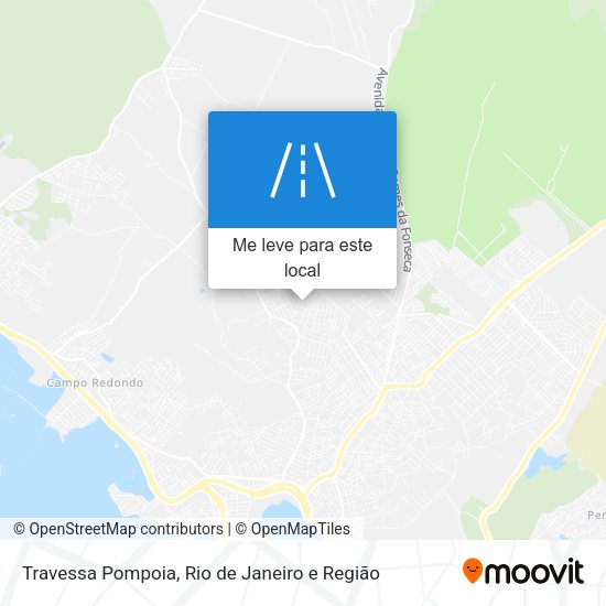 Travessa Pompoia mapa