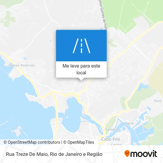 Rua Treze De Maio mapa