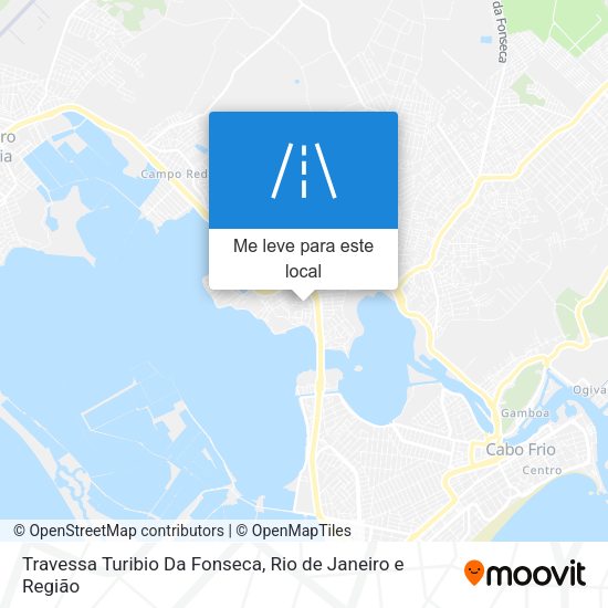 Travessa Turibio Da Fonseca mapa