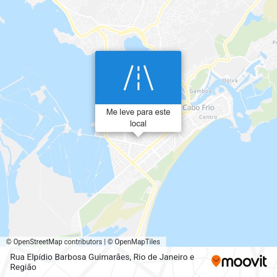Rua Elpídio Barbosa Guimarães mapa