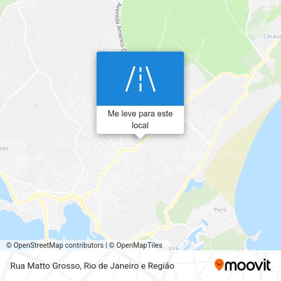 Rua Matto Grosso mapa