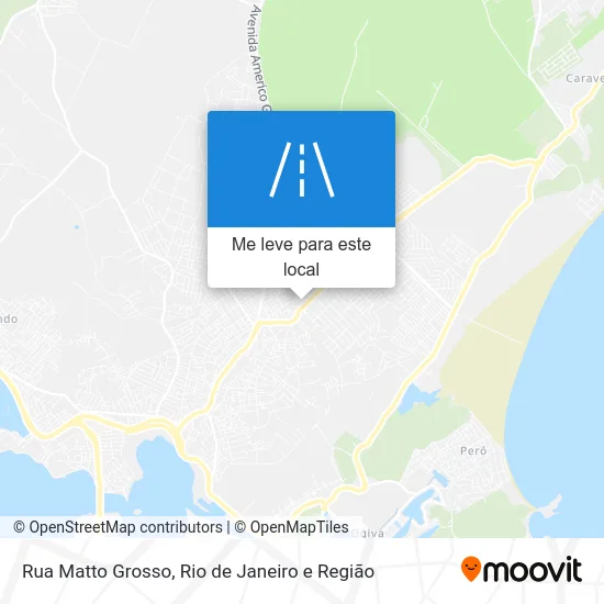 Rua Matto Grosso mapa