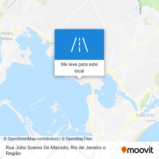 Rua Júlio Soares De Macedo mapa