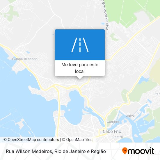 Rua Wilson Medeiros mapa