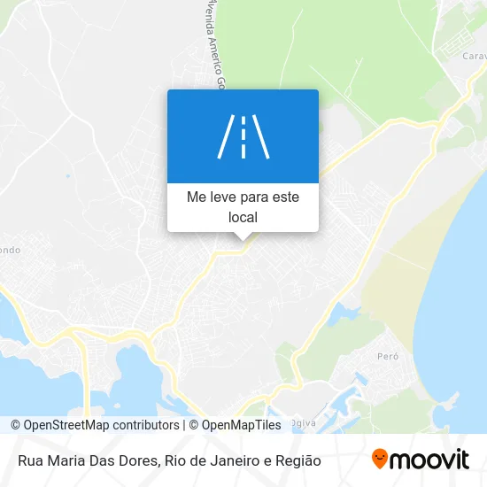 Rua Maria Das Dores mapa