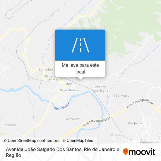 Avenida João Salgado Dos Santos mapa