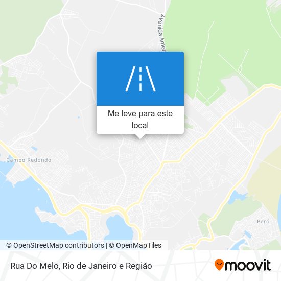 Rua Do Melo mapa