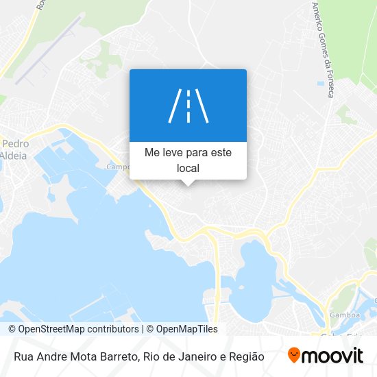 Rua Andre Mota Barreto mapa