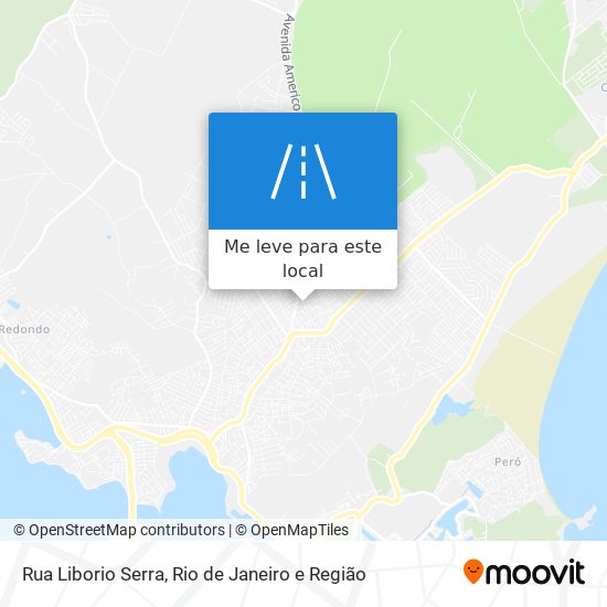 Rua Liborio Serra mapa