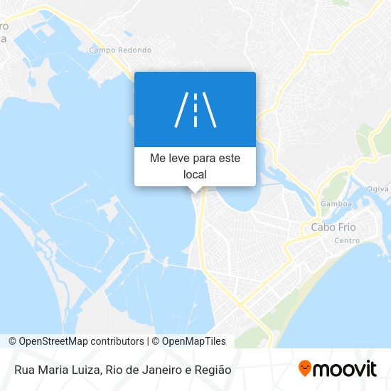 Rua Maria Luiza mapa