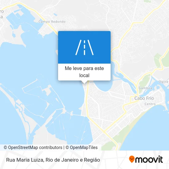 Rua Maria Luiza mapa