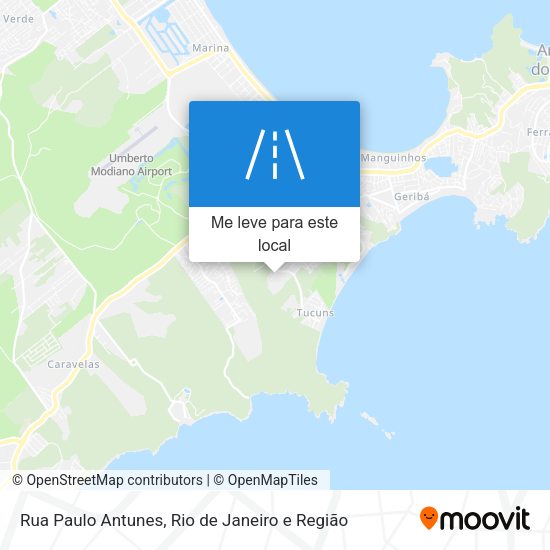 Rua Paulo Antunes mapa