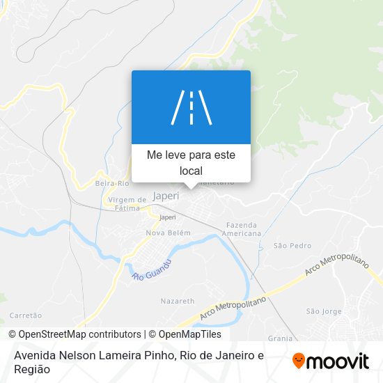 Avenida Nelson Lameira Pinho mapa