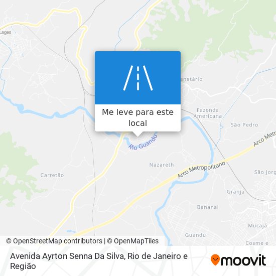 Avenida Ayrton Senna Da Silva mapa