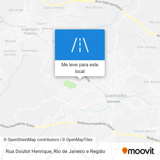Rua Doutor Henrique mapa